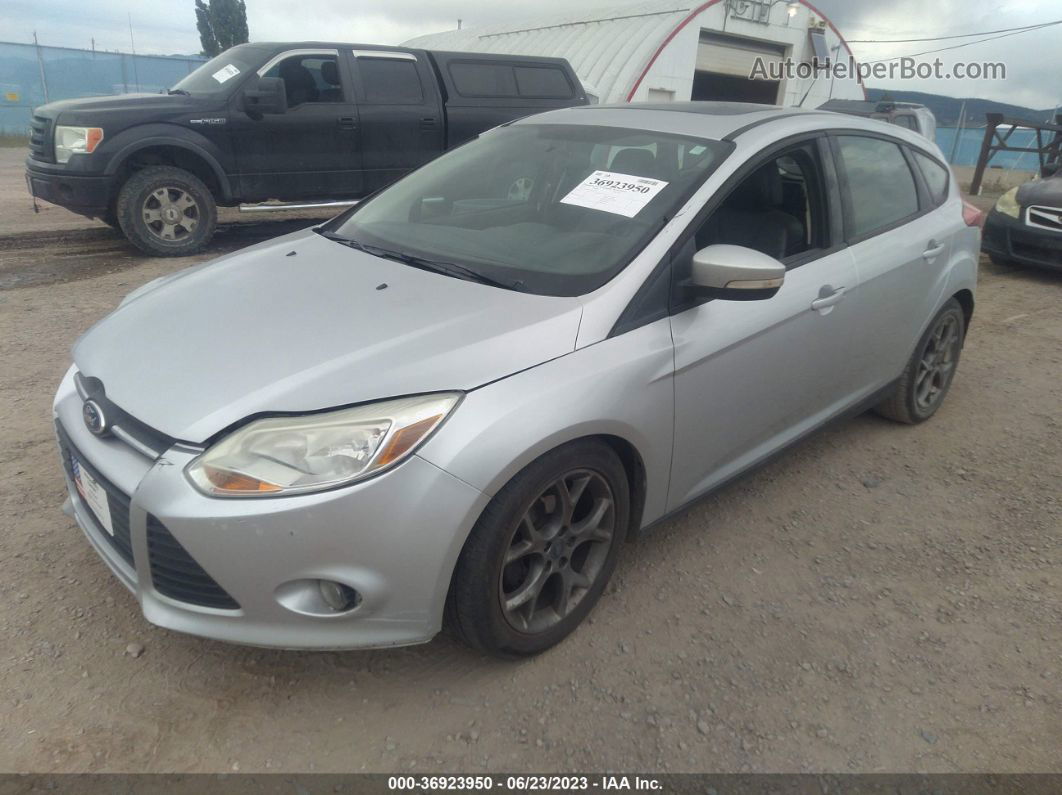 2013 Ford Focus Se Серебряный vin: 1FADP3K26DL214515