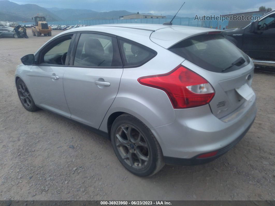 2013 Ford Focus Se Silver vin: 1FADP3K26DL214515