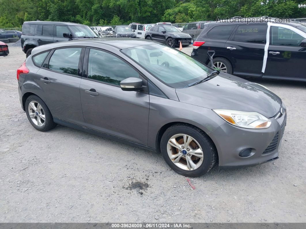 2013 Ford Focus Se Gray vin: 1FADP3K26DL237289