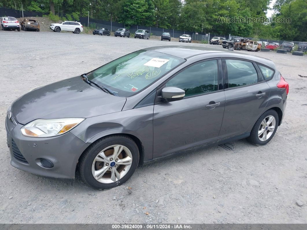 2013 Ford Focus Se Gray vin: 1FADP3K26DL237289