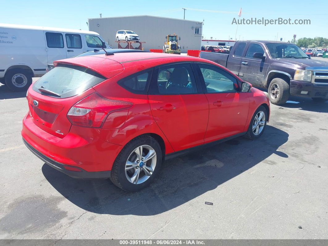 2013 Ford Focus Se Red vin: 1FADP3K26DL268090