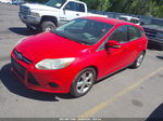 2013 Ford Focus Se Red vin: 1FADP3K26DL268090