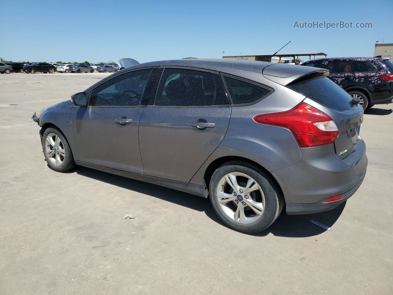 2013 Ford Focus Se Gray vin: 1FADP3K26DL382431