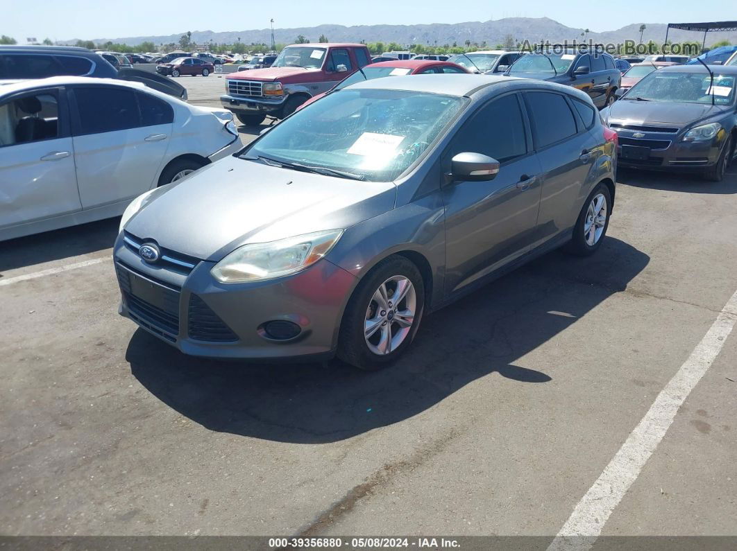 2014 Ford Focus Se Gray vin: 1FADP3K26EL138781