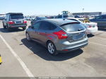 2014 Ford Focus Se Gray vin: 1FADP3K26EL138781