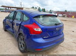 2014 Ford Focus Se Синий vin: 1FADP3K26EL143219