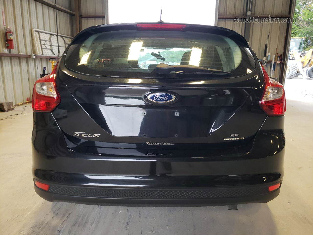 2014 Ford Focus Se Black vin: 1FADP3K26EL175510