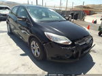 2014 Ford Focus Se Black vin: 1FADP3K26EL206917