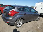 2014 Ford Focus Se Gray vin: 1FADP3K26EL258113