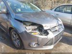 2014 Ford Focus Se Gray vin: 1FADP3K26EL416501