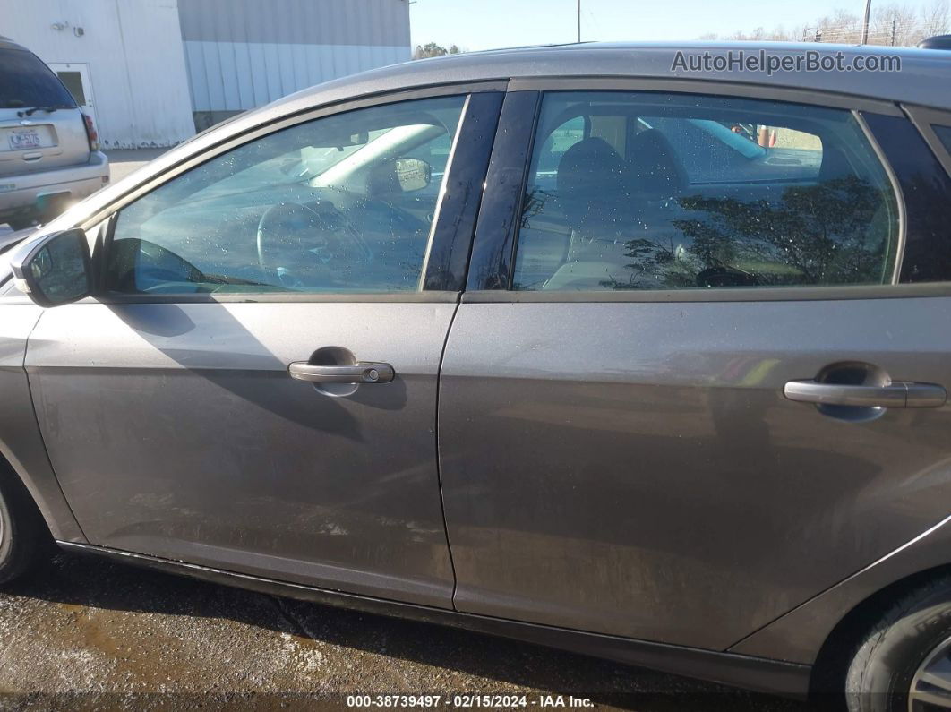 2014 Ford Focus Se Gray vin: 1FADP3K26EL416501