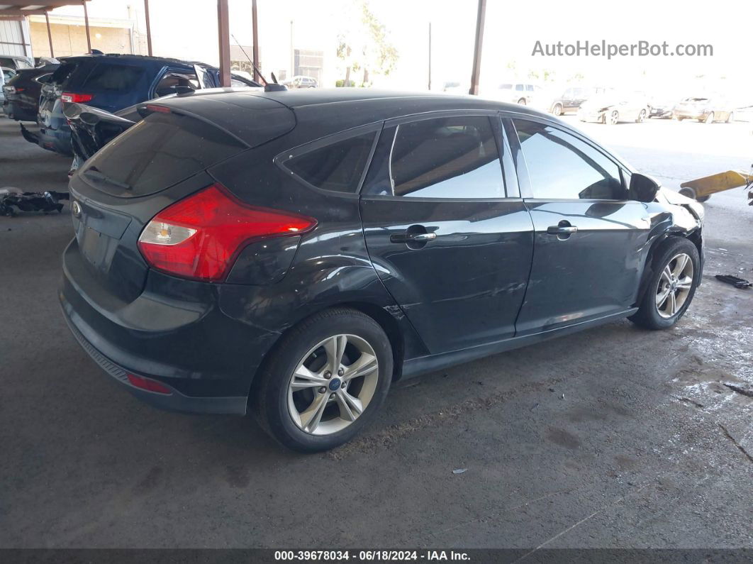 2014 Ford Focus Se Black vin: 1FADP3K26EL461910