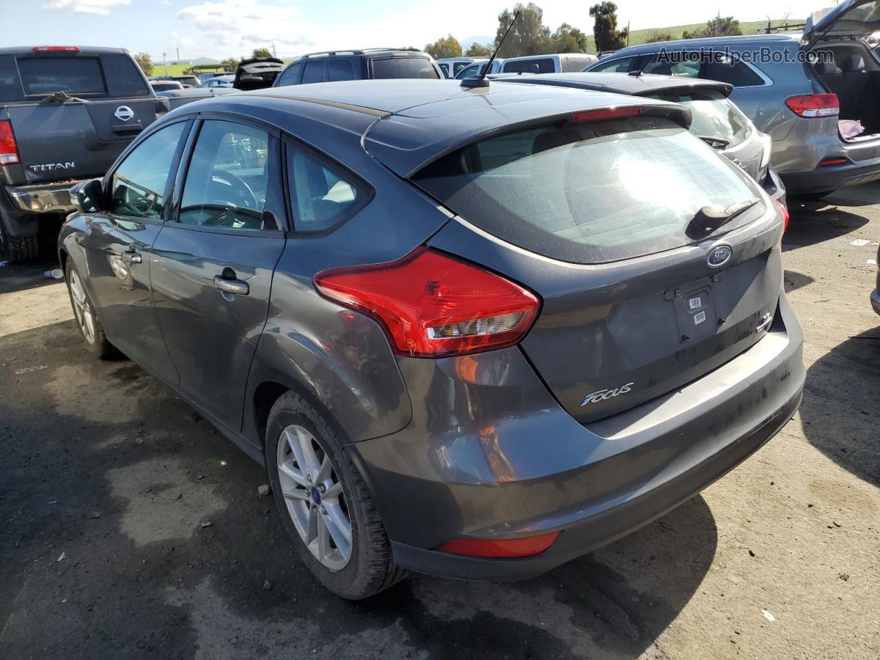 2015 Ford Focus Se Угольный vin: 1FADP3K26FL288309