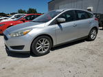 2015 Ford Focus Se Silver vin: 1FADP3K26FL317968