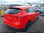 2016 Ford Focus Se Red vin: 1FADP3K26GL344878