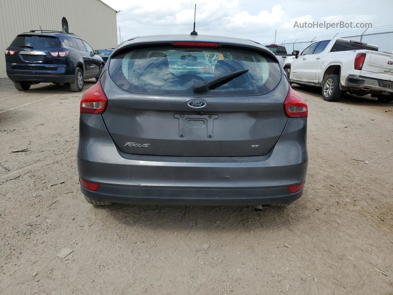 2017 Ford Focus Se Charcoal vin: 1FADP3K26HL239548