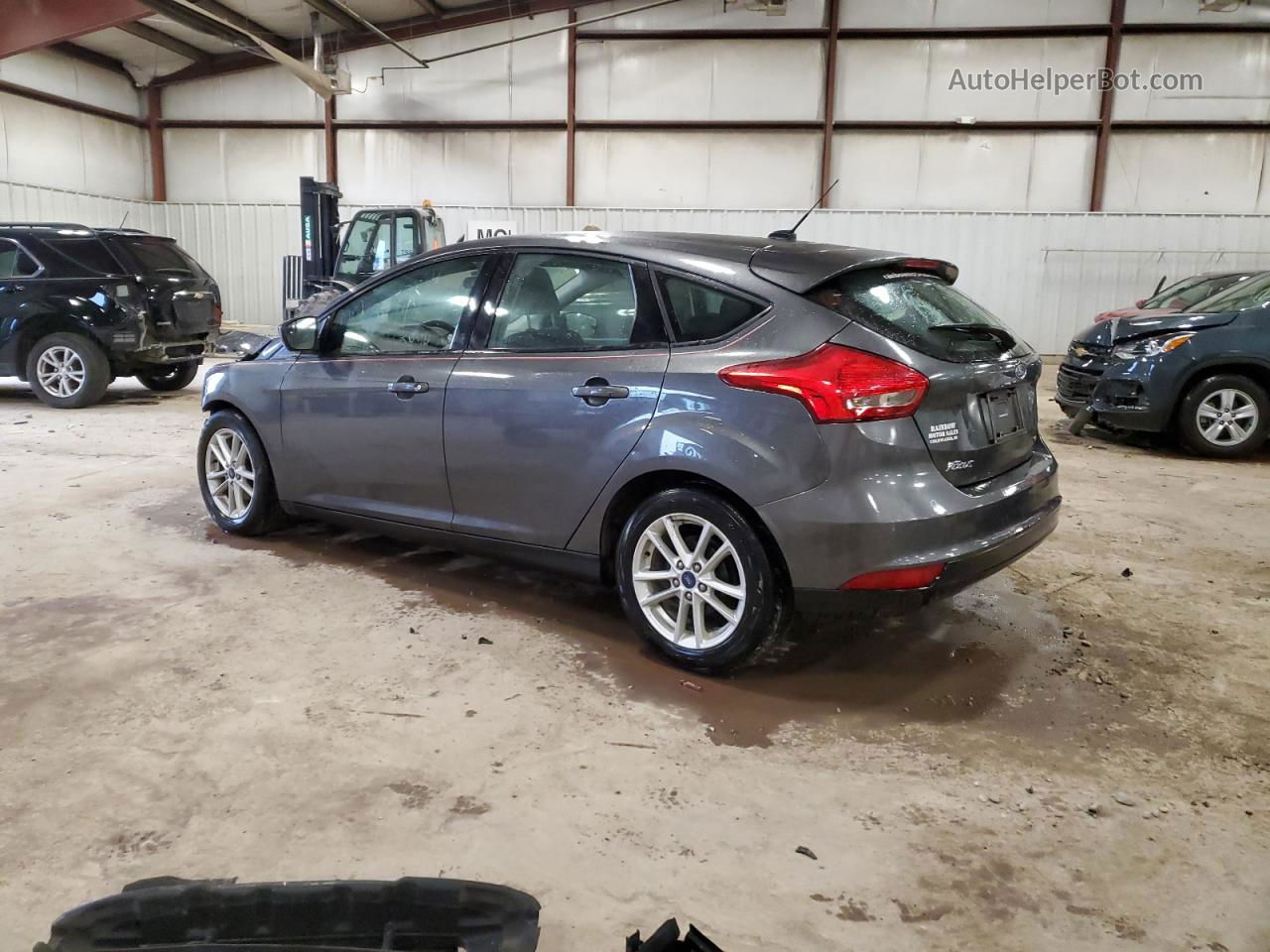 2018 Ford Focus Se Угольный vin: 1FADP3K26JL281451