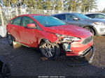 2018 Ford Focus Se Red vin: 1FADP3K26JL287623