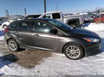 2018 Ford Focus Se Gray vin: 1FADP3K26JL288738