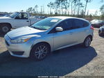 2018 Ford Focus Se Silver vin: 1FADP3K26JL294944