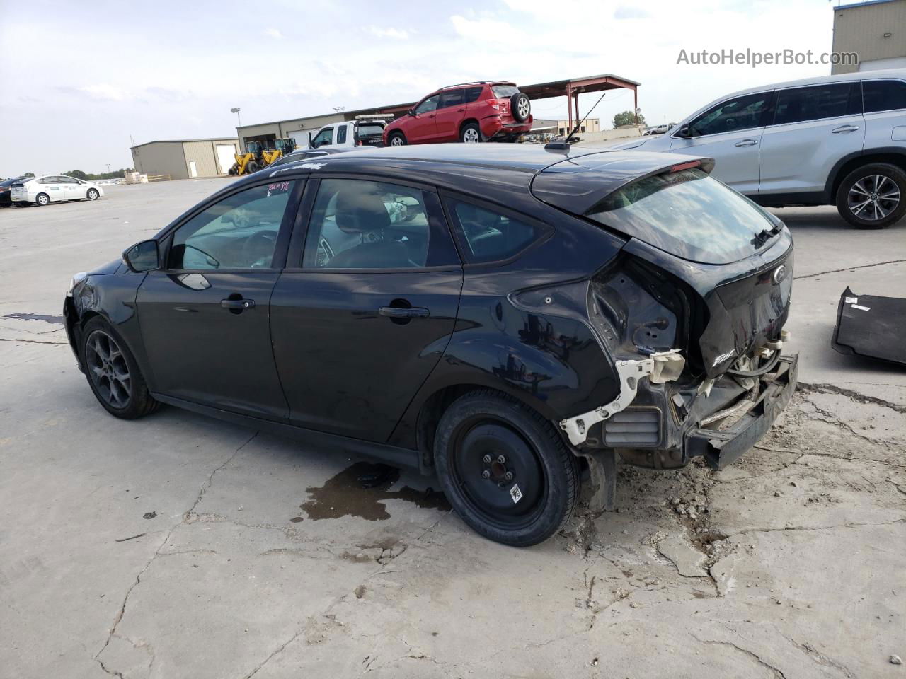 2013 Ford Focus Se Black vin: 1FADP3K27DL178561