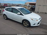 2013 Ford Focus Se White vin: 1FADP3K27DL222638