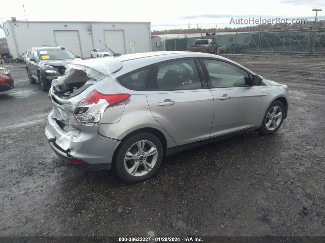 2013 Ford Focus Se Silver vin: 1FADP3K27DL317202