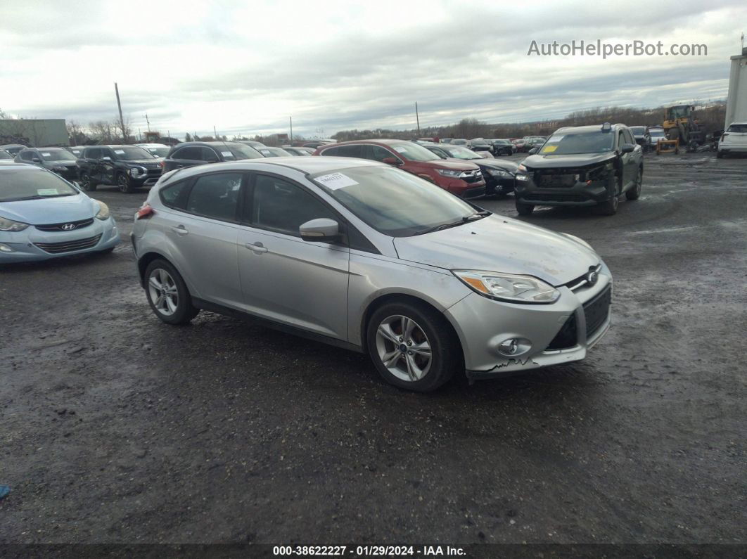 2013 Ford Focus Se Silver vin: 1FADP3K27DL317202