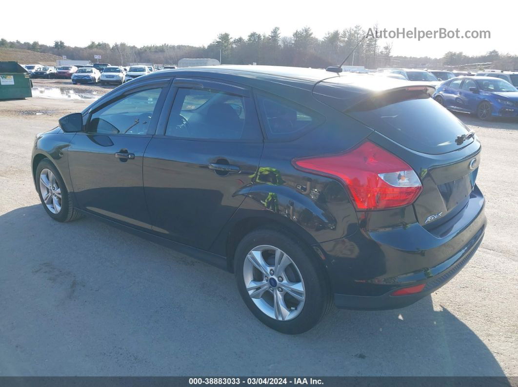 2013 Ford Focus Se Black vin: 1FADP3K27DL331410