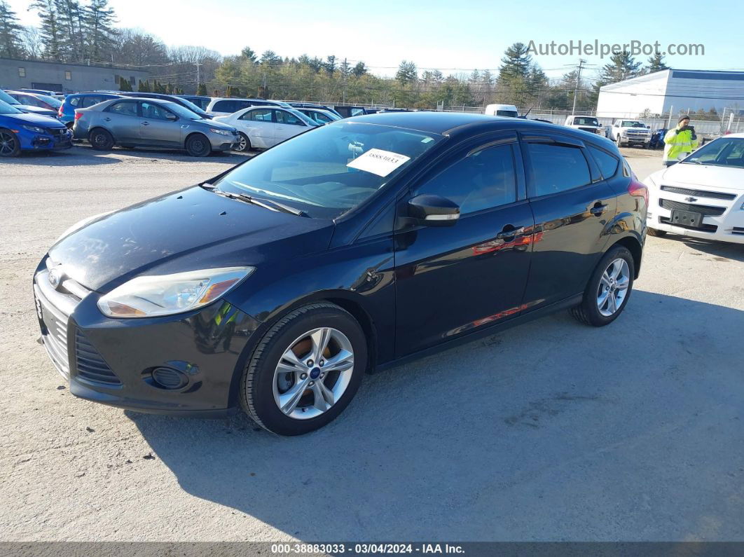 2013 Ford Focus Se Black vin: 1FADP3K27DL331410