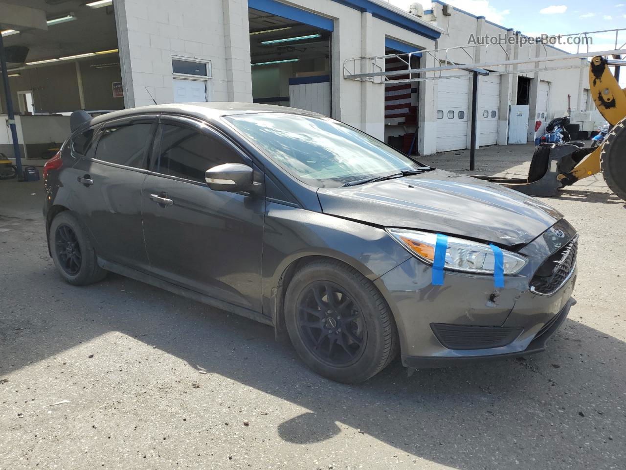 2015 Ford Focus Se Серый vin: 1FADP3K27FL364247