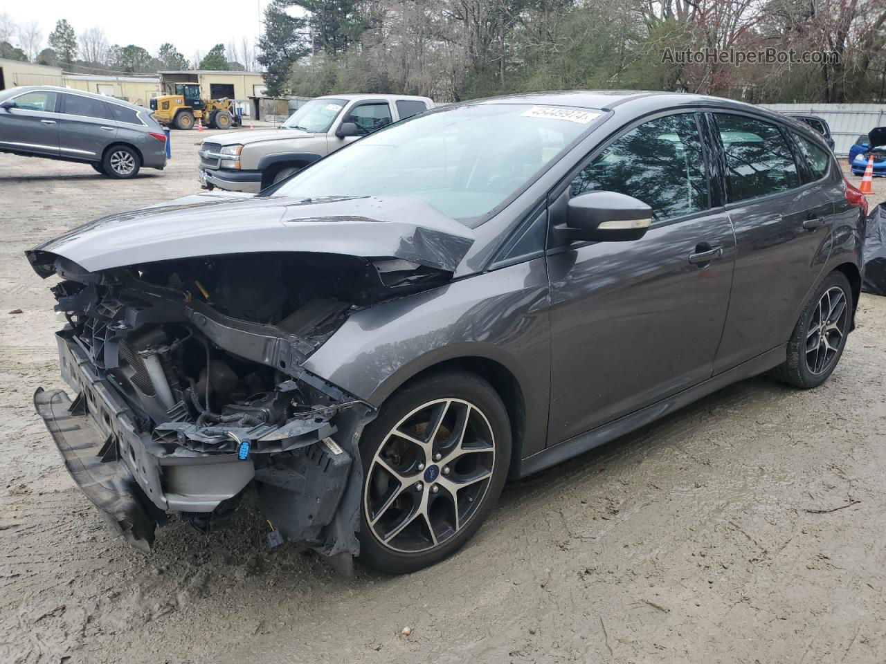 2016 Ford Focus Se Charcoal vin: 1FADP3K27GL224412