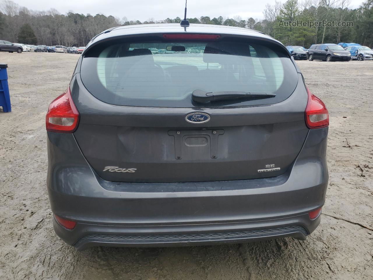 2016 Ford Focus Se Charcoal vin: 1FADP3K27GL224412