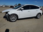 2018 Ford Focus Se White vin: 1FADP3K27JL317115