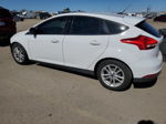 2018 Ford Focus Se White vin: 1FADP3K27JL317115