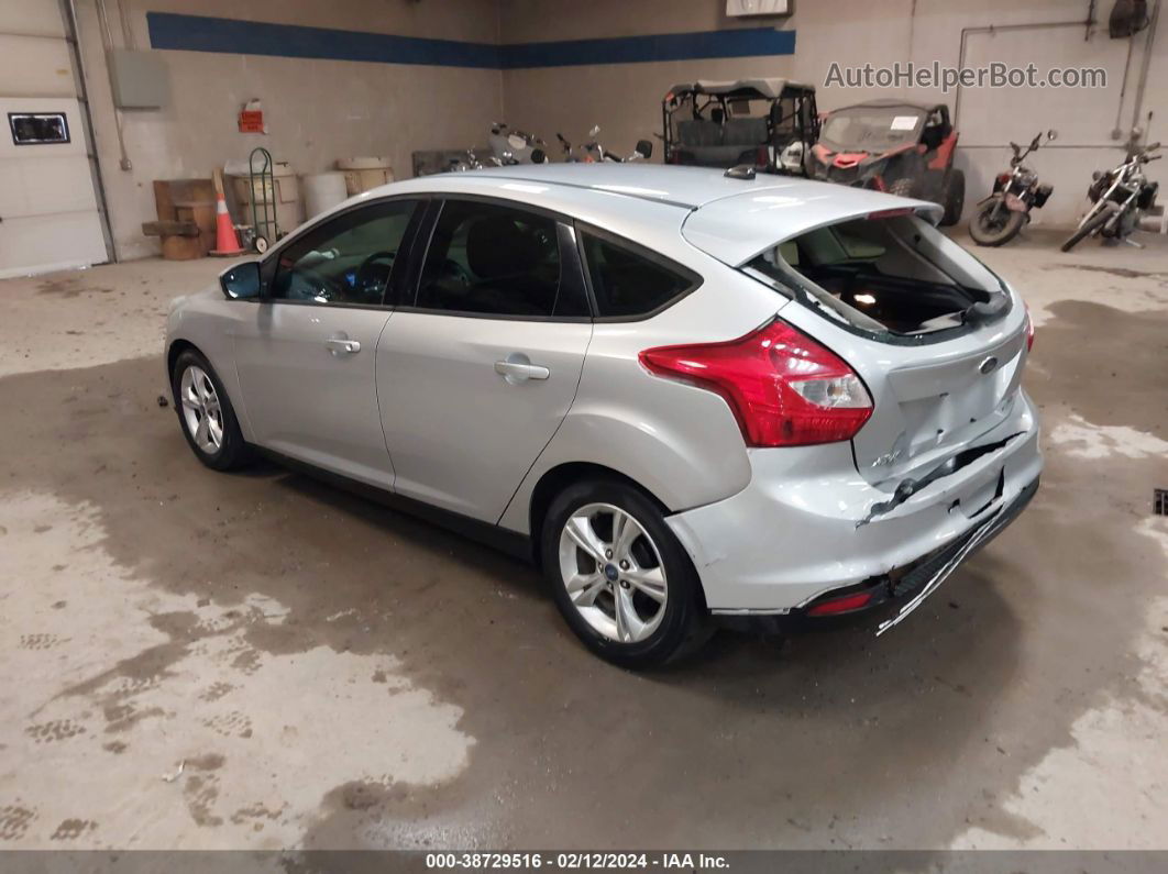 2013 Ford Focus Se Silver vin: 1FADP3K28DL107417