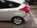 2013 Ford Focus Se Silver vin: 1FADP3K28DL107417