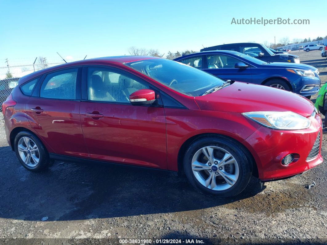 2013 Ford Focus Se Red vin: 1FADP3K28DL112942