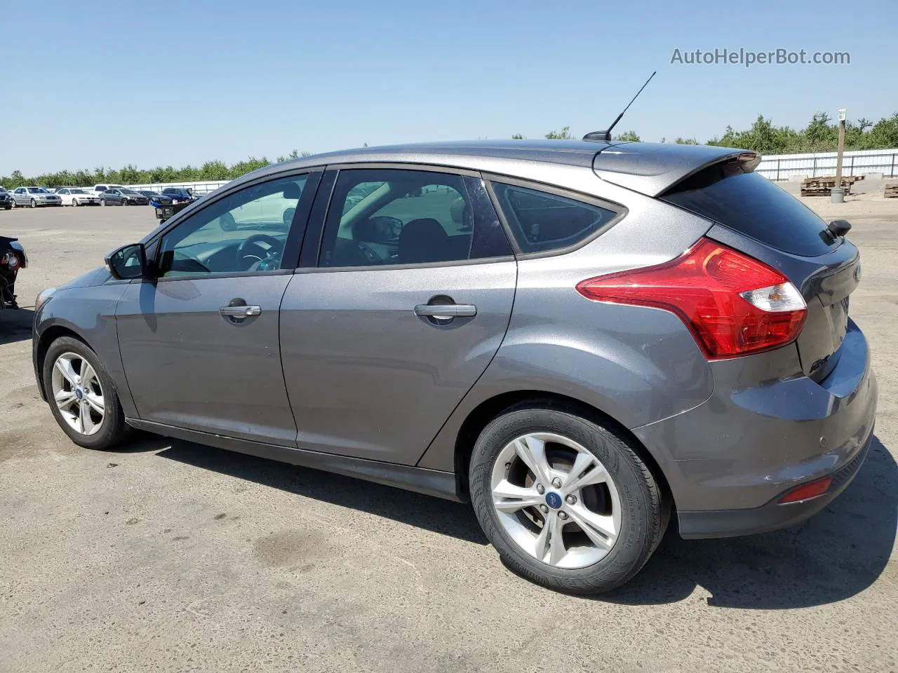 2013 Ford Focus Se Gray vin: 1FADP3K28DL210823