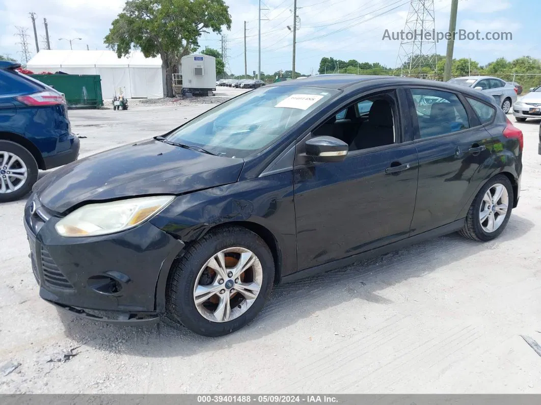 2013 Ford Focus Se Black vin: 1FADP3K28DL278118