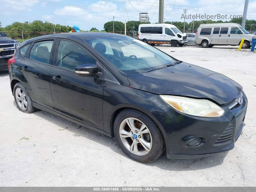 2013 Ford Focus Se Black vin: 1FADP3K28DL278118