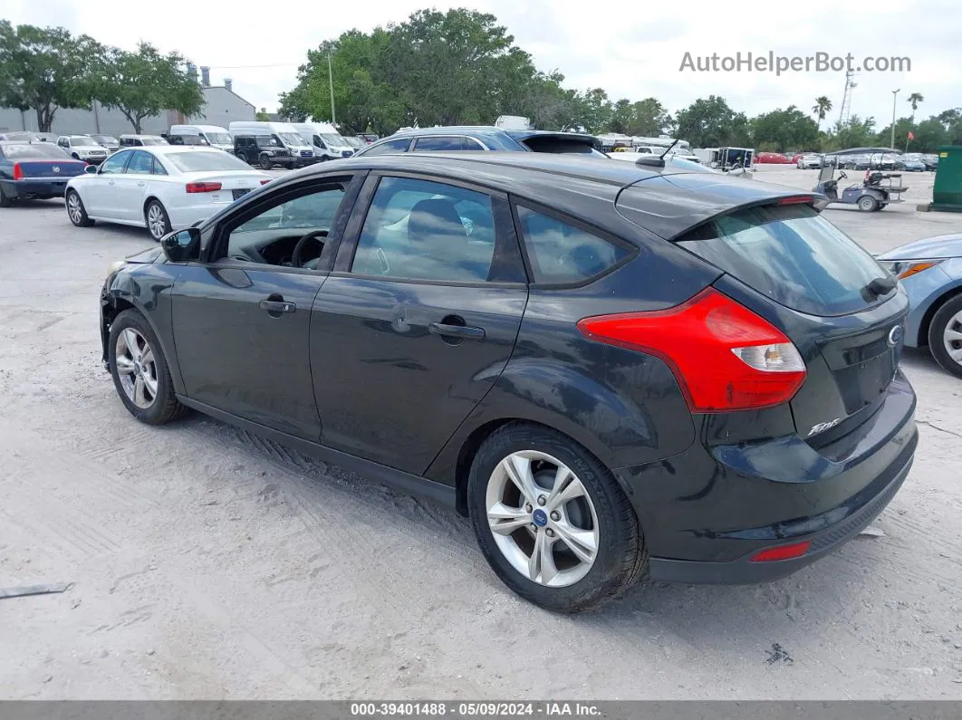 2013 Ford Focus Se Black vin: 1FADP3K28DL278118