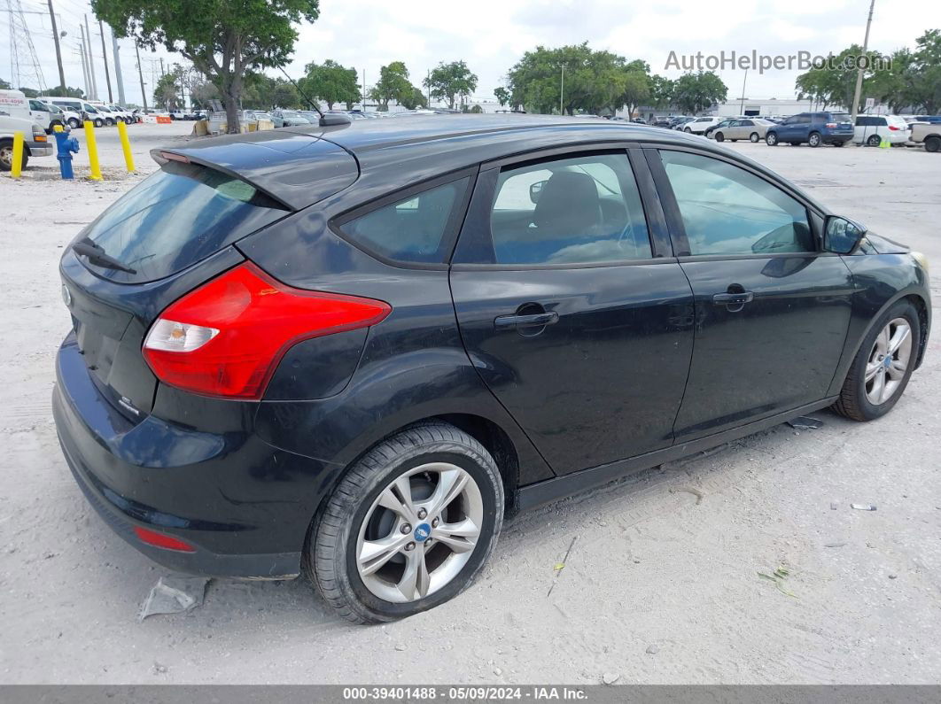 2013 Ford Focus Se Black vin: 1FADP3K28DL278118