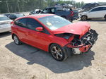 2013 Ford Focus Se Red vin: 1FADP3K28DL297123