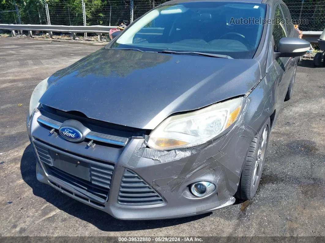 2013 Ford Focus Se Silver vin: 1FADP3K28DL308511