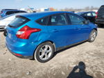 2013 Ford Focus Se Blue vin: 1FADP3K28DL327169