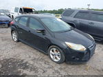 2014 Ford Focus Se Black vin: 1FADP3K28EL150365