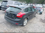 2014 Ford Focus Se Black vin: 1FADP3K28EL150365