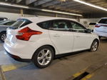 2014 Ford Focus Se White vin: 1FADP3K28EL166470