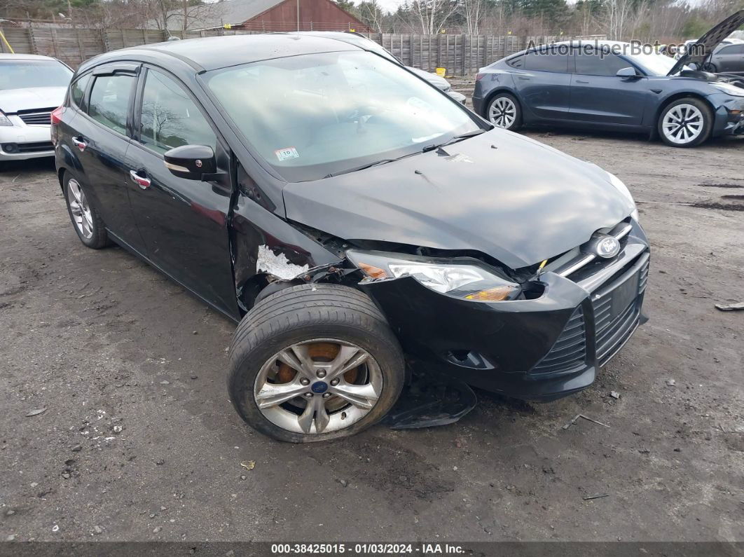 2014 Ford Focus Se Black vin: 1FADP3K28EL171877